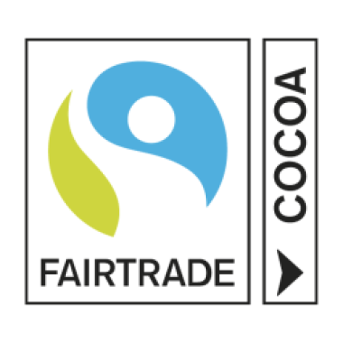 100% fairtrade cocoa